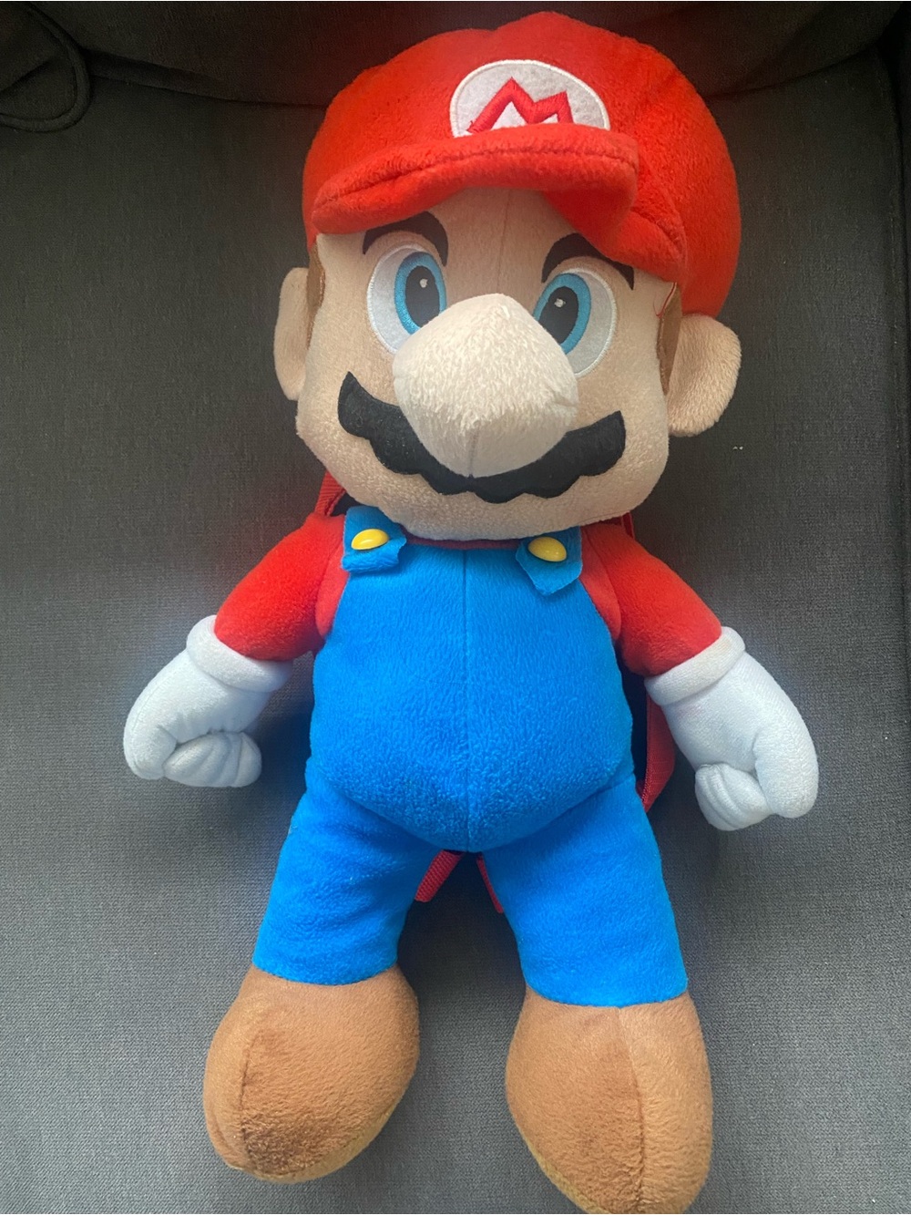 Nintendo Mario Plush -2013- Backpack w/adjustable straps 17inches